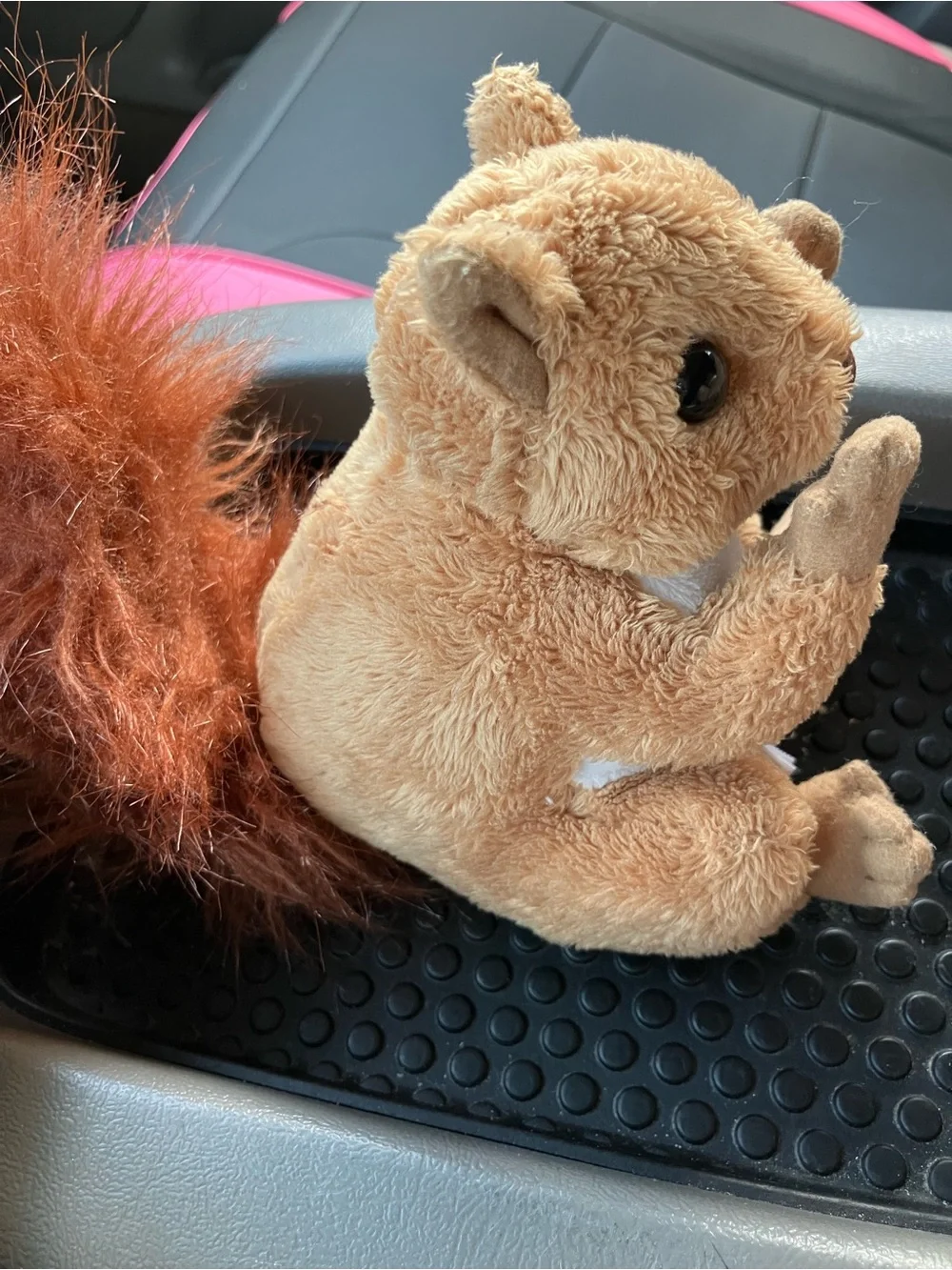 Wildlife Artist Small Red Squirrel Stuffed Animal Realistic Plush Toy Bushy Tail